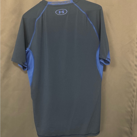 Under Armour Shirt Mens Large HeatGear Compression Shirt/Rash Guard - Picture 2 of 3